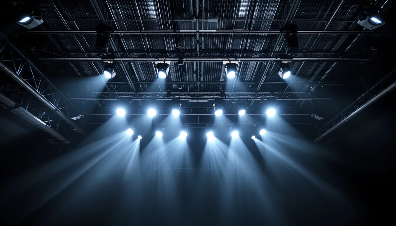 Sports lighting installation